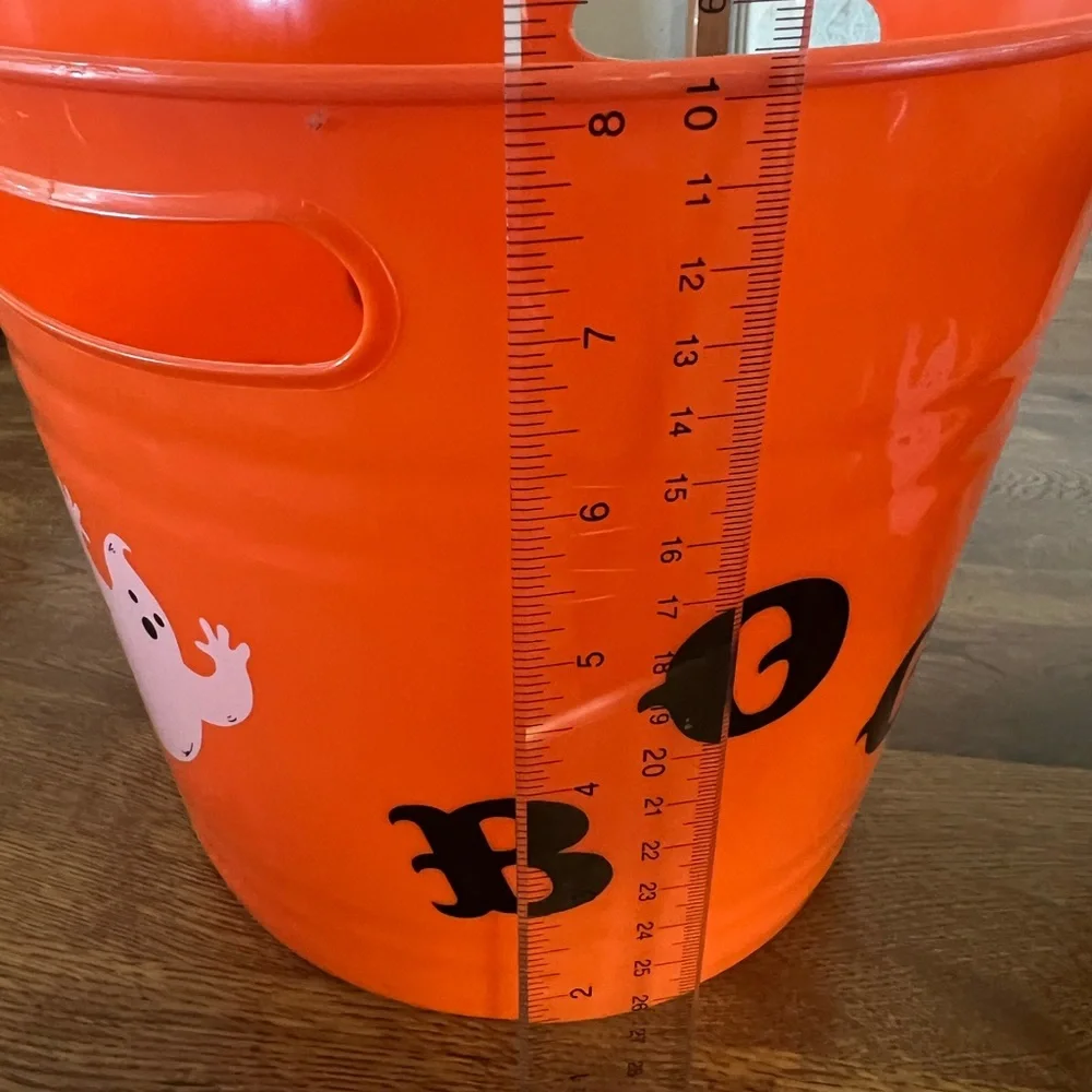 Vintage 2011 Target Halloween Candy Bucket set of 2